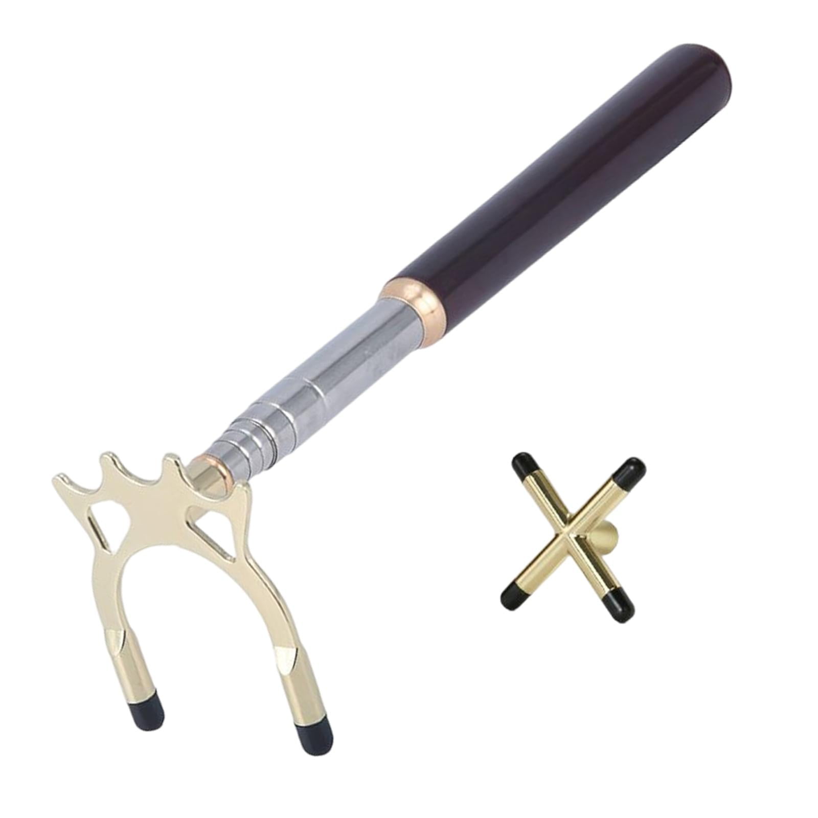 Billiards Stick Bridge with Bridge Heads Stainless Steel for Pool Table