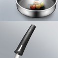 thumbnail image 3 of 26cm Omelette Steak Pan Home Frying Pan 316 Stainless Steel Deep Fryer Kitchen Cookware, 3 of 6