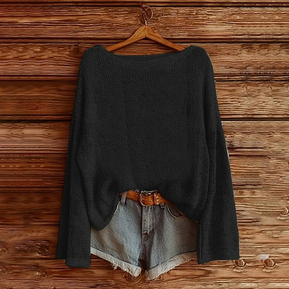 Cable Knit Sweater Women Knitted Pullover Sweater For Women Fashion Long Sleeve Crewneck Blouse Winter Warm Layer Top Daily Going Out Shirts