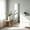 SilverM, variant on Peel And Stick Acrylic Mirror Wall Stickers Block Adhesive Mirror Tiles For Bathroom Home Decor Silver 10x10cm 1 Pack
