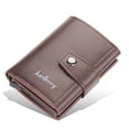 thumbnail image 1 of Monedero de aluminio para hombre, antimagnético, antirrobo, unisex, con hebilla corta RFID, tarjetero elástico automático, 1 of 1