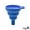 A, variant on Kitchen Funnel Set of 4 - Food Grade Silicone Collapsible Funnels for Liquid, Powder, and Oil Transfer, Foldable Flexible Funnels for Filling Water Bottles, Perfume, Essential Oils E5S4