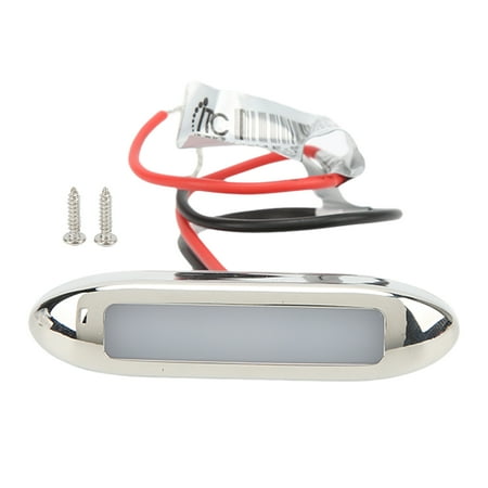 

Boat LED Step Light IP66 Waterproof DC12V SS316 Stainless Steel 0.18W RV Stair Lamp For Bus For Yacht