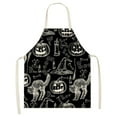 thumbnail image 2 of Apron,Halloween Apron For Men And Women Water And Oil Cooking Kitchen Apron Adjustable Bib Apron, 2 of 9