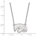 thumbnail image 2 of Real 14ktw LogoArt University of Iowa Small Pendant With Necklace; 18 inch; Lobster Clasp; for Adults and Teens; for Women and Men, 2 of 3
