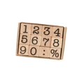 thumbnail image 4 of Juego de Sellos de Madera BLESIY Suministros Decorativos DIY Sello de elaboración, 4 of 8