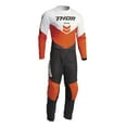 thumbnail image 1 of Thor Sector Chev Jersey and Pant Combo Charcoal/Red Orange (Jersey X-Large / Pant W38), 1 of 2