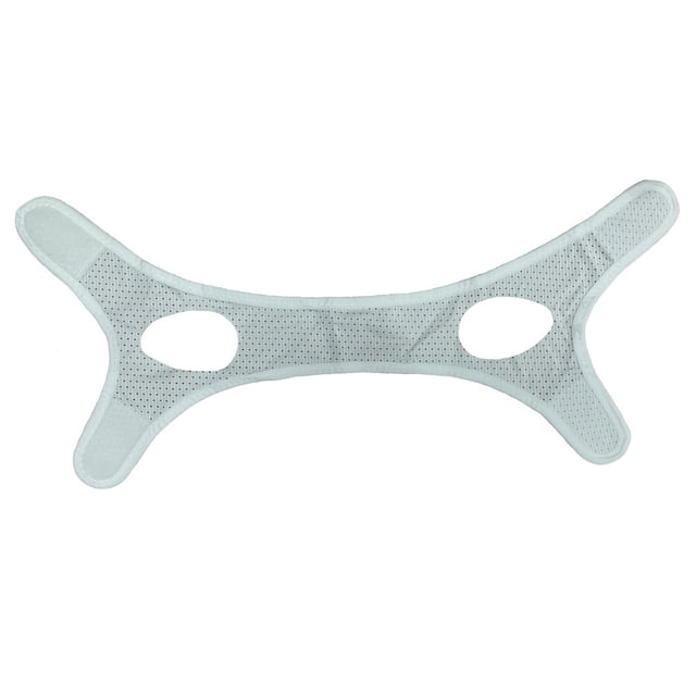 Máscara para dormir transpirable con malla de verano en forma de V y corrector de respiración bucal para dejar de respirar