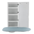 thumbnail image 4 of Miumaeov Wall Mount Ironing Cabinet Built-in Swivel Ironing Board Foldable Wall Hanging Ironing Board with  with Storage Cabinet and Mirrors, 4 of 20