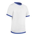 thumbnail image 2 of RevTee Reversible Tee, Adult 2X-Large, Royal and White, 2 of 2