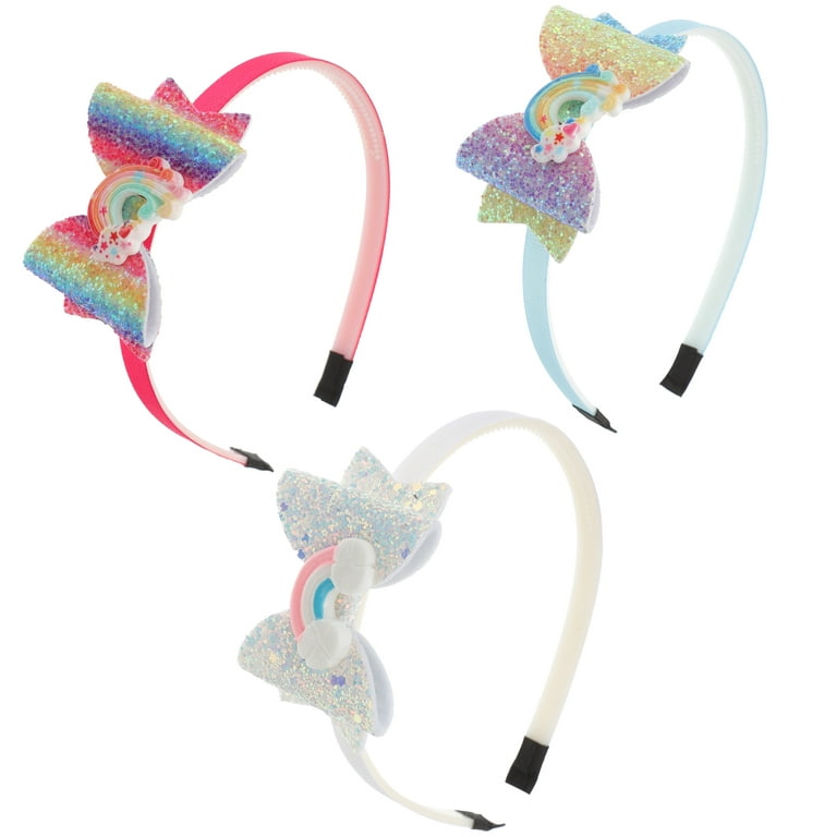 Girl Headband Kids Candy Color Sparkle Sequins Unicorn Braid – Kidz Kompany