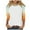 W-Beige27, variant on Women's T-Shirts Gradient 3/4 Raglan Sleeve Round Neck T Shirt Tops Casual Tee Shirts