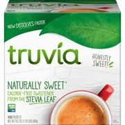 Truvia, TRU8890, Sweetener Packets, 400 / Carton