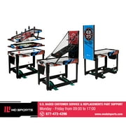 48 7-in-1 Multi Game, Basketball, Air Hockey, Suction Cup Darts and more, by MD Sports