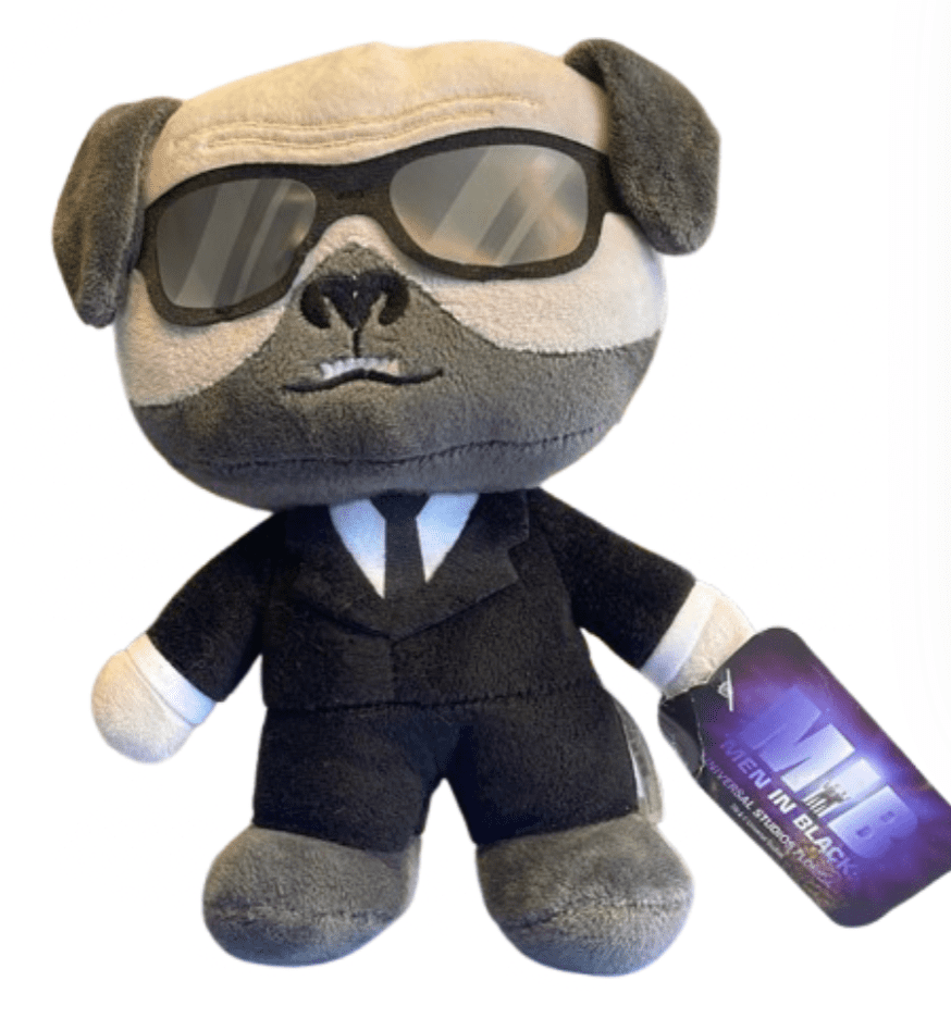 Universal Studios Alien Attack Men in Black Frank the Pug Plush