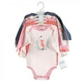thumbnail image 2 of Hudson Baby Cotton Long-Sleeve Bodysuits, 5-Pack, Newborn- 24 Months, 2 of 2