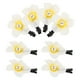 thumbnail image 5 of 8 pinzas para el pelo con flores de plumeria hawaianas, horquillas artificiales con flores tropicales para playa, fiestas de verano, bodas, accesorios para el pelo de novia, 5 of 7