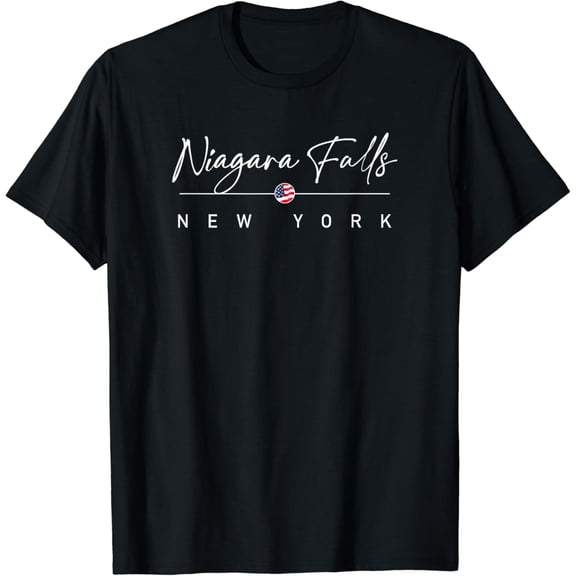 Niagara Falls, New York T-Shirt Black Small