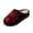 Red, variant on Cute Goth Halloween Slippers for Women, Spooky Cartoon Printed Comfy House Shoes for Fall, Cozy Closed Toe Slip On Warm Indoor Slides