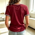 thumbnail image 4 of AHMOMEI Women's 911 Memorial Shirts 25th Anniversary American Flag Print We Will Never Forget 911 Shirt Vintage Courage Patriotic Hope 9 11 Memorial Shirt S, 4 of 4