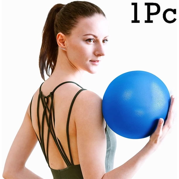 Xiao Hua Mini pelota de yoga de equilibrio para fitness de 25 cm, pelota de entrenamiento para adelgazar en interiores.