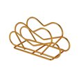 thumbnail image 2 of Metal Napkin Holder for Table, Iron Freestanding Tissue Dispenser Heart Standing Napkin Dispenser for Kitchen Dining Farmhouse Bar Cafe Napkin Holder, 2 of 6
