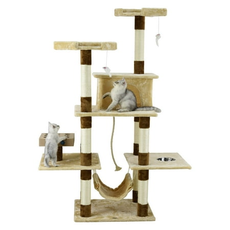 Go Pet Club Busy Box 70 In Cat Tree House Cat Tree House