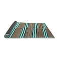 thumbnail image 2 of Ahgly Company Indoor Square Oriental Light Blue Traditional Area Rugs, 4' Square, 2 of 4