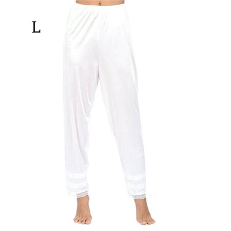 

Trousers Women Sleeping Pants Sexy Lace Loose Leg Pants Pajama with