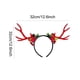 thumbnail image 5 of Diadema navideña, adorno para la cabeza de Navidad, tocado para cosplay, tocado navideño para mujeres, niñas, fiesta de máscaras, cumpleaños, playa Rojo, 5 of 5