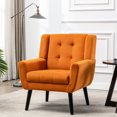 thumbnail image 2 of Velvet Accent | Quick Assembly & Comfortable Lounge | Living Room Decor, 2 of 4