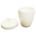 thumbnail image 2 of Crucible HF 100ml Porcelain with Lid. 55mm height x 61mm diameter  Pack 20., 2 of 3