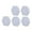 b.White, variant on Tuphregyow Intelligent Control RGB Hexagonal Light - Music Synchronization - Background Wall Light - Bedroom Pickup Light - Game Light White