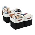 thumbnail image 1 of DECOMOMO Storage Baskets | Linen Closet Organizers and Storage Baskets for Shelves for Organizing Closet Shelf Nursery Toy Decorative Large Storage Bins with Handles, 1 of 4