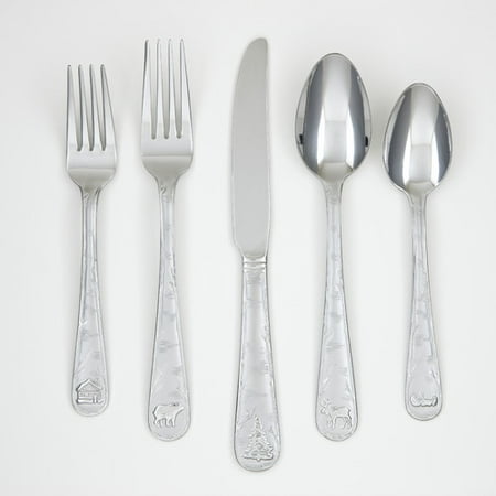 Flatware - Cambridge Silversmiths Mountain Sand 20-Piece Flatware Set