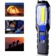 thumbnail image 1 of Luz de inspección, luz de trabajo LED recargable Luz de trabajo COB, antorchas LED, con base magnética y gancho para colgar para talleres automotrices, campamentos, emergencias Ephesians ShuxiuWang 9024735610137, 1 of 1