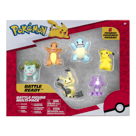 Pokemon Battle Figures Multipack (6 Pack)