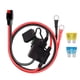 thumbnail image 3 of Portafusibles doble positivo 10AWG cable con fusibles adicionales 15A 20A 60cm de largo, 3 of 9
