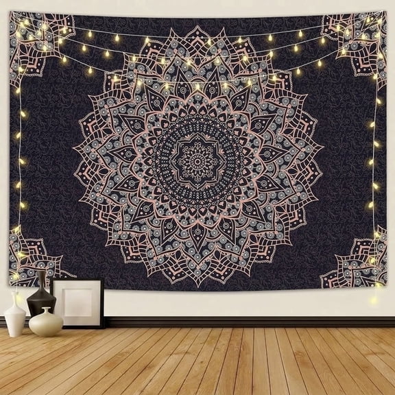 7x5ft Boho Mandala Tapestry Wall Hanging for Living Room Decor