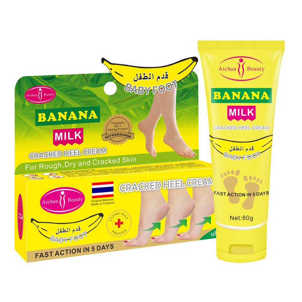 AICHUN BEAUTY Cracked Heel Cream Foot Care Banana Milk Cream Repair