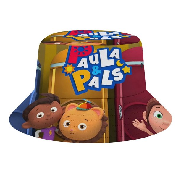 Paula y Amigos Sombrero bucket para adultos, gorra de protección solar, sombrero de pescador plegable para viajes al aire libre, pesca y actividades de verano