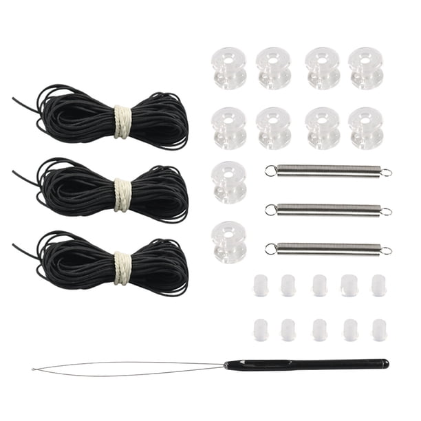 Kit Restricción Persiana para Ventana Accesorios Reparación Cordones Cuerda Persianas