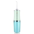thumbnail image 3 of Irrigador oral eléctrico portátil para el hogar, hilo dental, rociador de agua, herramienta de lavado con boquilla, verde Vogacara HA007799-03B, 3 of 6