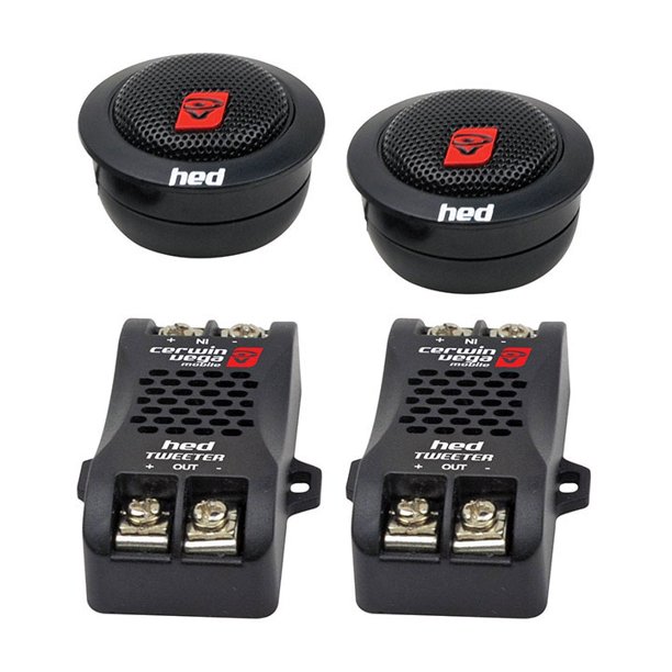2pc 1 Inch Addon Kit 300w Car Audio Tweeters Speakers Tweeter Car