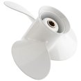 thumbnail image 1 of 9 1/4 X 9-J Aluminum Alloy 3 Blade Outboard Propeller for Yamaha, 1 of 5