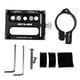 thumbnail image 3 of Soporte universal para teléfono móvil de bicicleta con montaje en manillar y soporte para altavoz Negro, 3 of 9