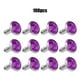 thumbnail image 2 of B acrílico diamante 8mm decorativo DIY Stud ropa accesorio 8mm borde de plata cristal, 2 of 8