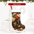 thumbnail image 4 of Naloa Elegant Still Life Roses Christmas Stockings Decorations, Xmas Ornaments, DIY Personalized Farmhouse Decor for Home Family Party Tree, 4 of 7