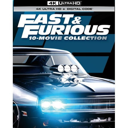 Fast & Furious 10-Movie Collection (4K Ultra HD + Digital Copy)