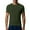 B-Olive Green, variant on Wyobmus Mens Active T Shirt Quick Dry Short Sleeved Crew Neck Muscle Shirt Soft Breathable Gym Running Tee Blouse A-Fluorescent Green